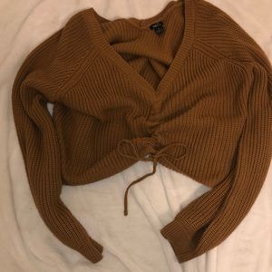 Crop top sweater